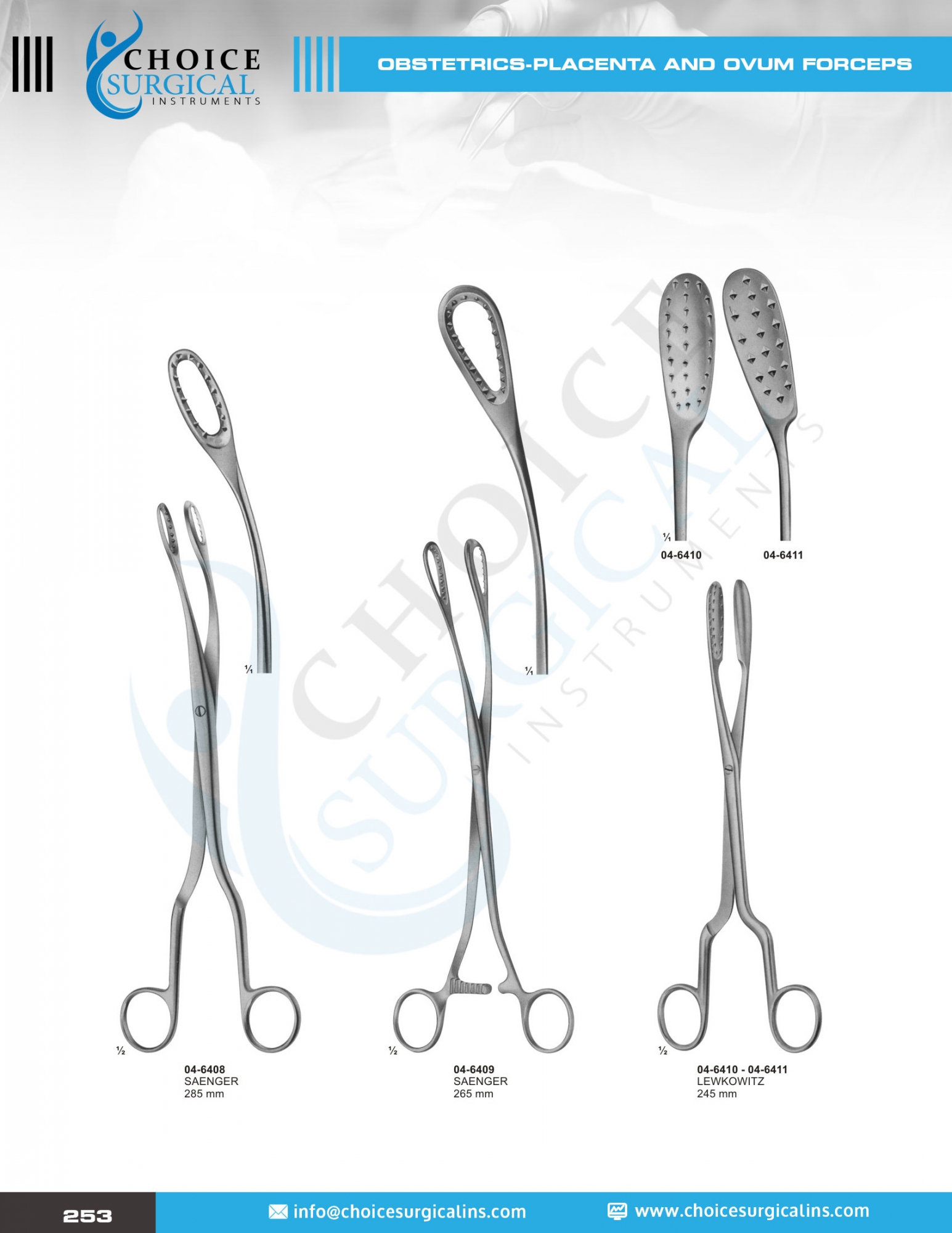  Obstetrics Instruments